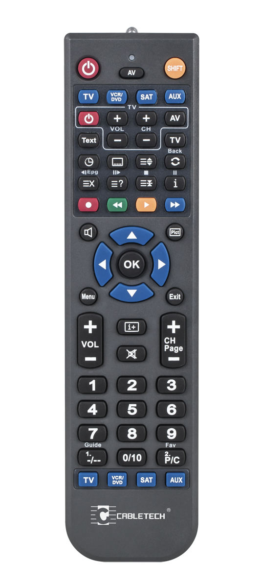 Cabletech ohjelmoitava 4-in-1-yleiskaukosäädin