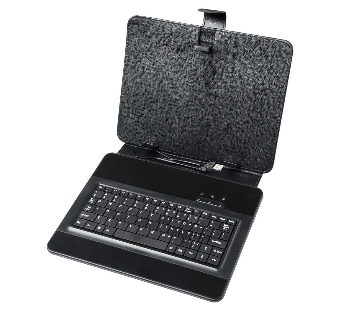 Yleismallinen kotelo USB-näppäimistöllä 9,7 tuuman tableteille