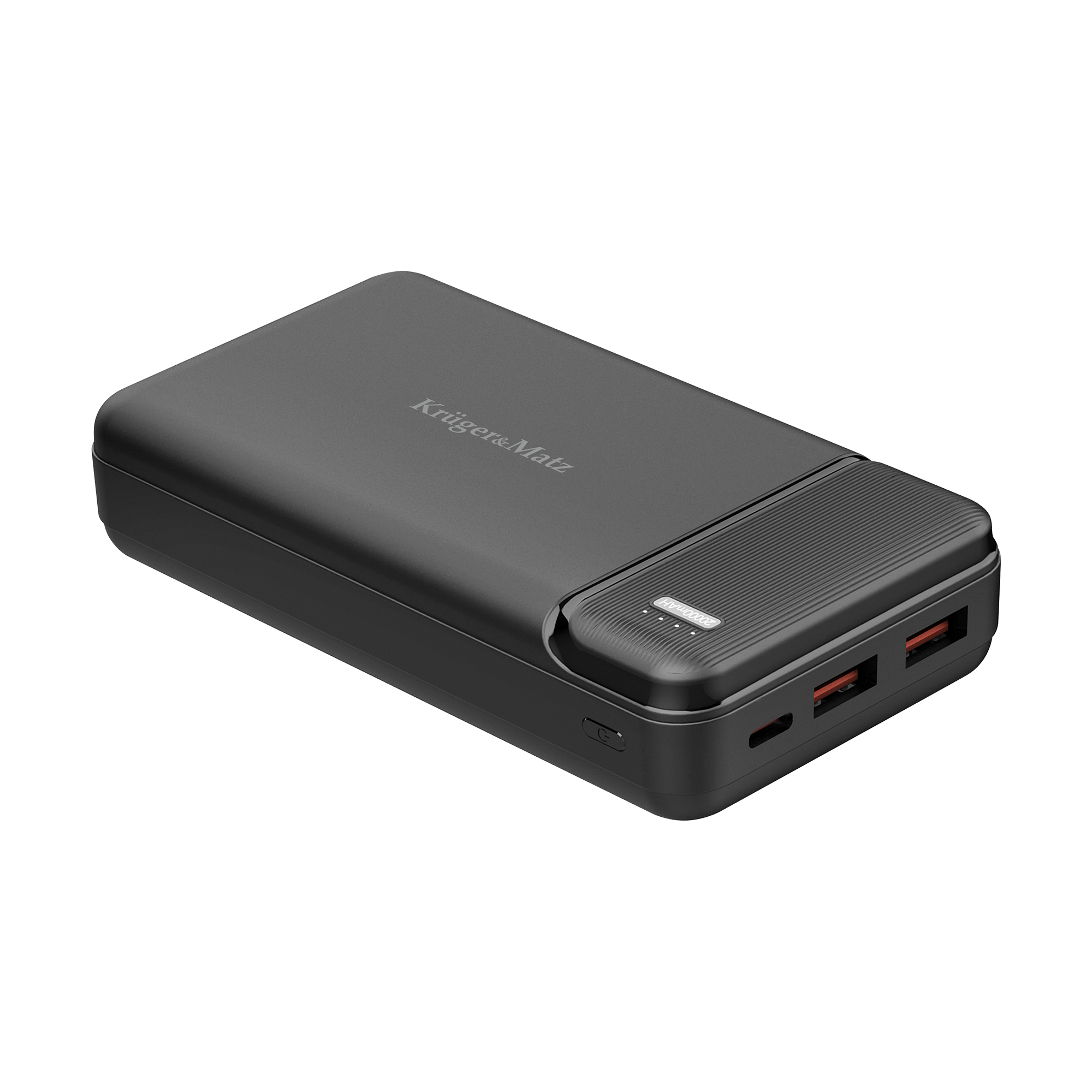 Kruger&Matz 20 000 mAh Li-pol -varavirtalähde QC- ja PD-toiminnoilla