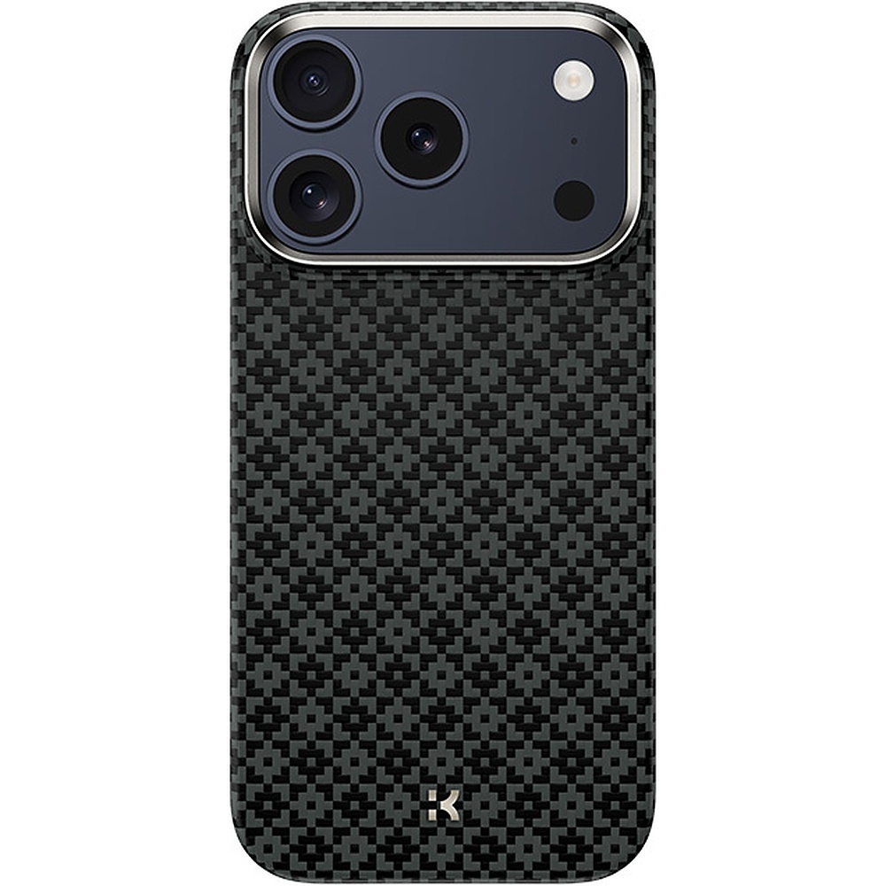 Musta Benks Magnetic Armor Air Armor Grid 600D kevlar- ja metallikehyksinen suojakuori (C.K.FL.AP.BK.0072) malleihin iPhone 18 Pro / iPhone 17 Pro