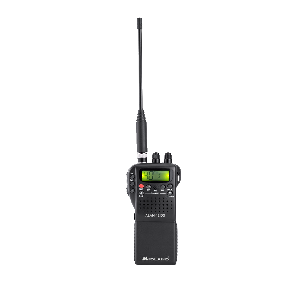 CB-radio ALAN 42DS AM/FM digitaalisella kohinasalvalla