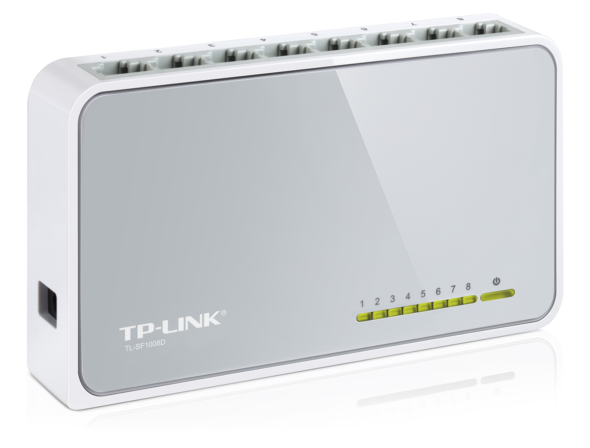 Verkkokytkin TP-Link 8x 10Base-T/100Base-TX TL-SF1008D