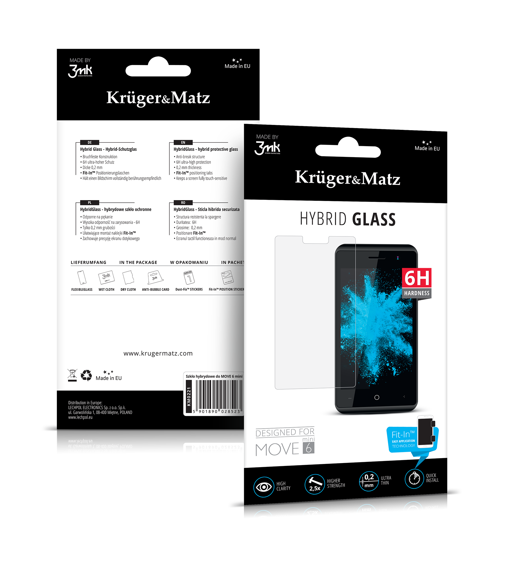 Kruger&Matz-hybridilasi Move 6 mini -malliin