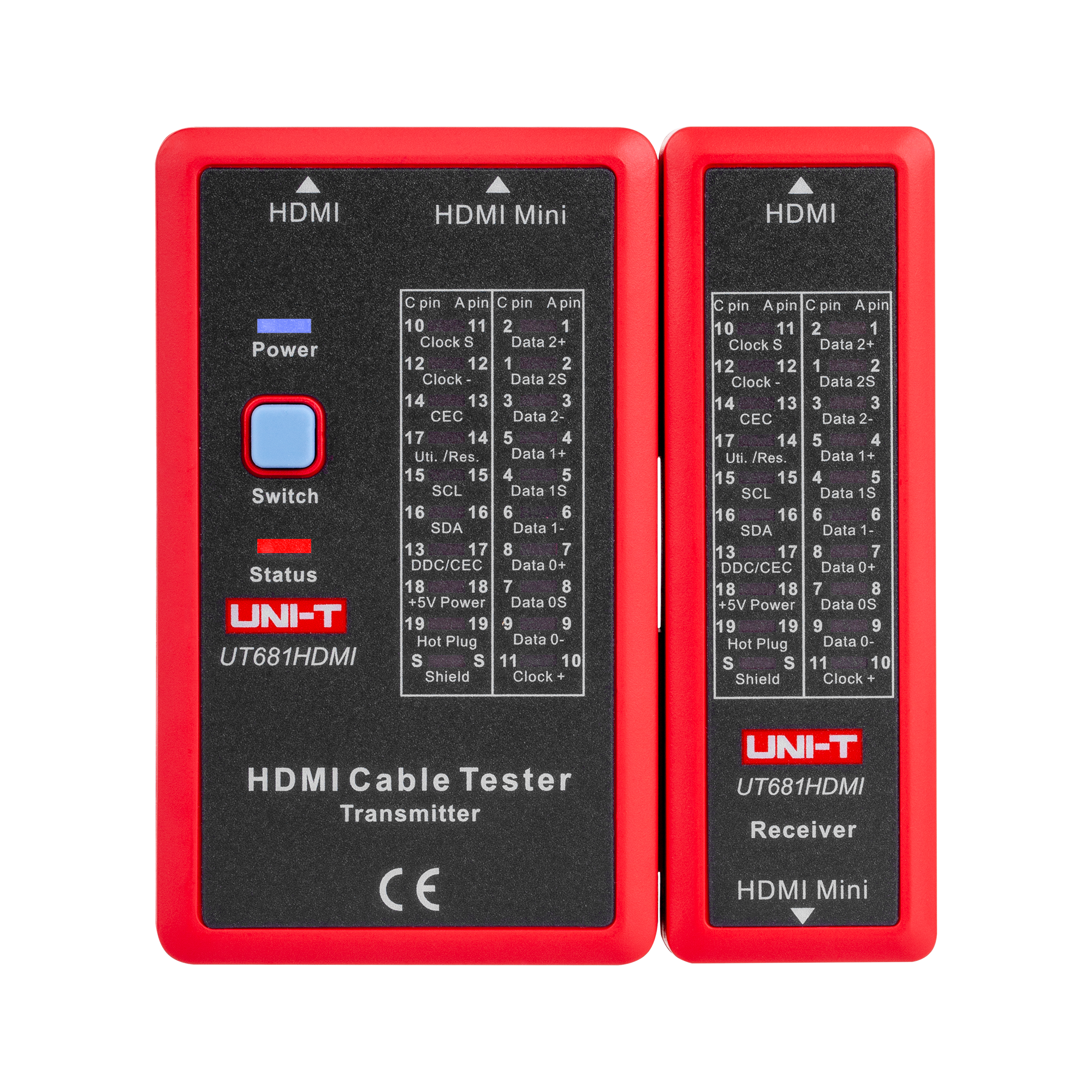HDMI-kaapelitesteri Uni-T UT681HDMI