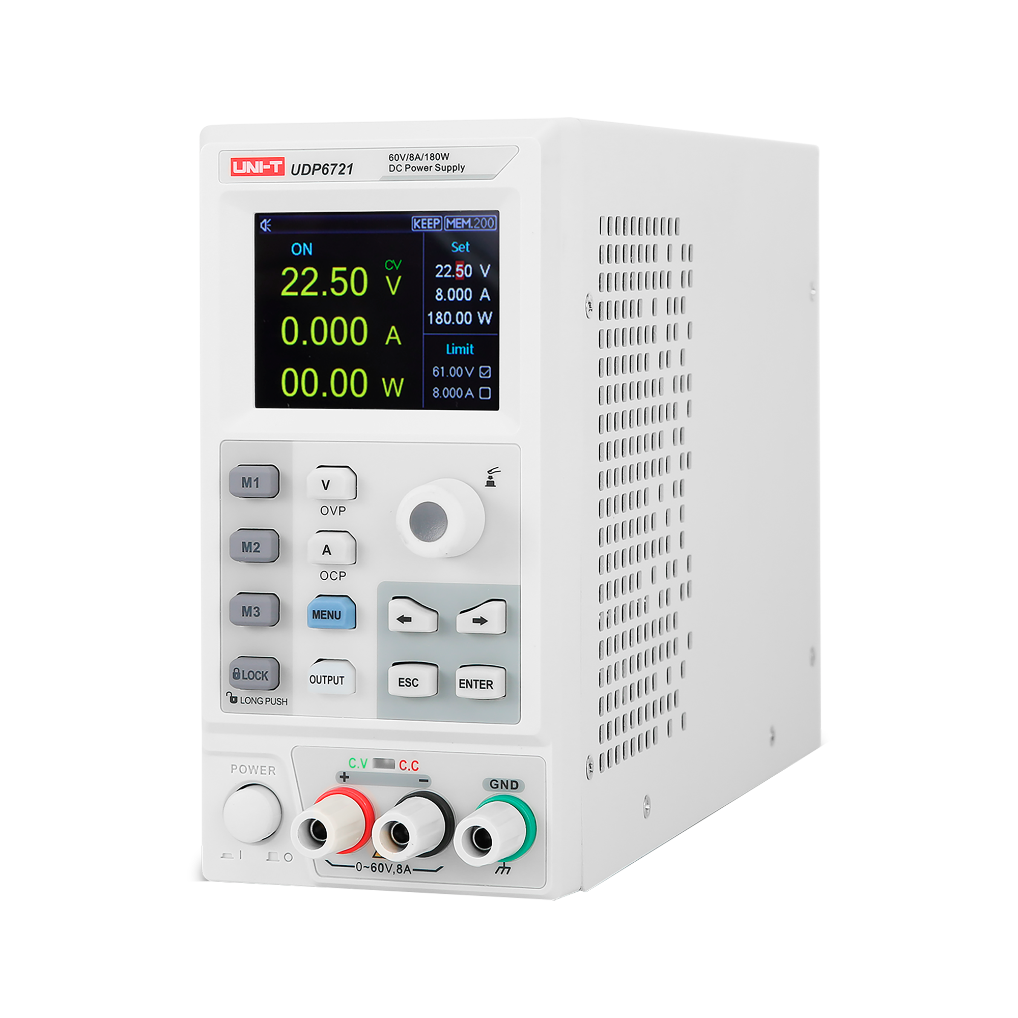 Uni-T UDP6721 -laboratoriovirtalähde