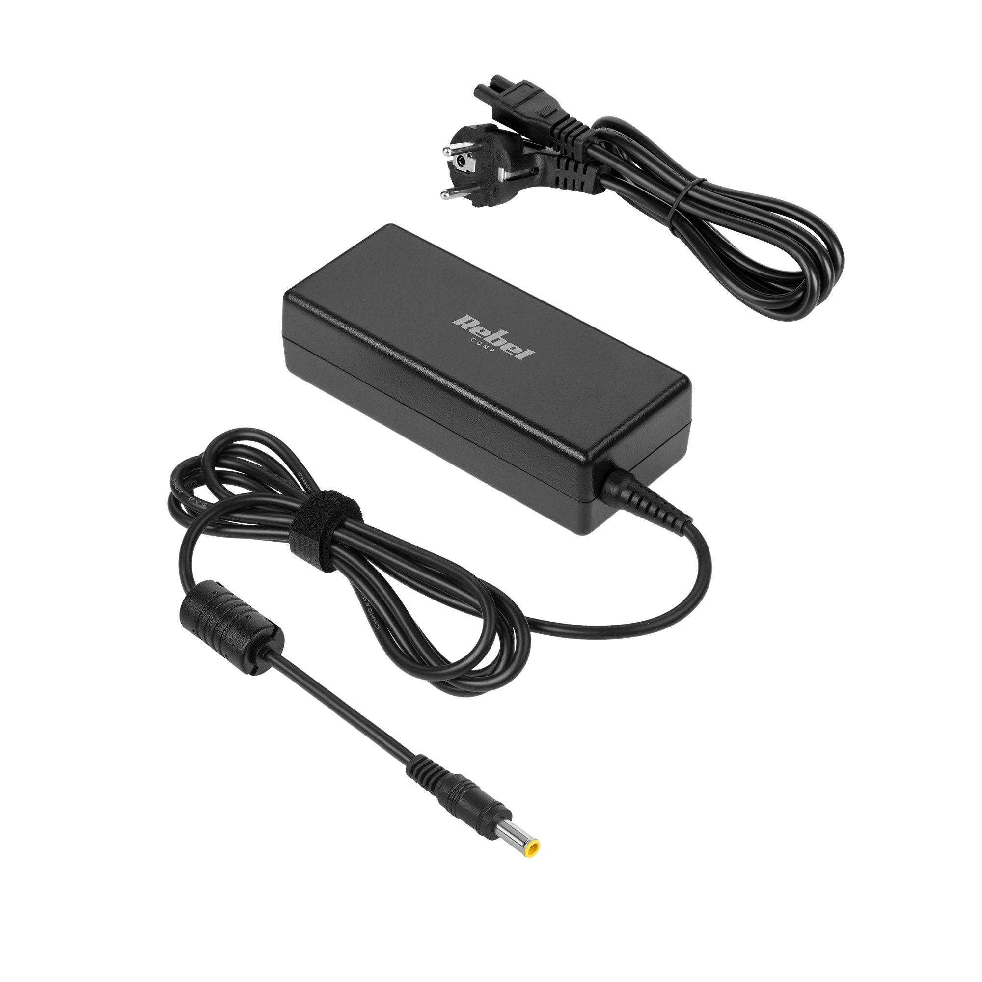 Rebel HQ -virtalähde Samsung-kannettavaan, 90 W / 19 V / 4,74 A / 5,5 x 3 mm