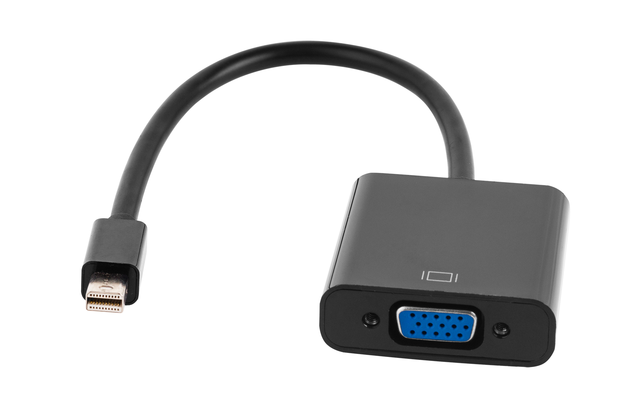 Mini DisplayPort -uros–VGA-naaras-adapteri