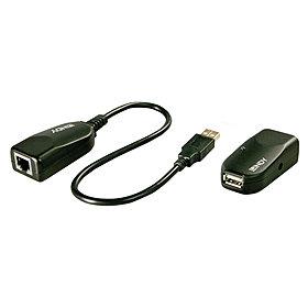 Lindy 42693 -USB-jatkaja CAT5:n kautta, 50 m