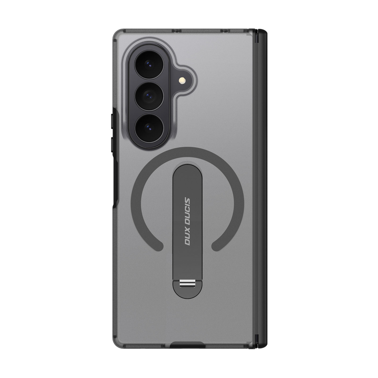 Dux Ducis Kind -suojakuori laitteelle Samsung Galaxy Z Fold 8 Ultra / Z Fold 7, tuella, MagSafe-yhteensopiva – musta