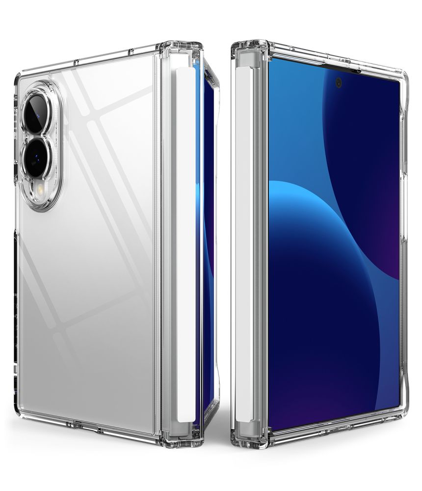 Ringke Fusion Flap -suojakuori laitteelle Samsung Galaxy Z Fold 8 – läpinäkyvä