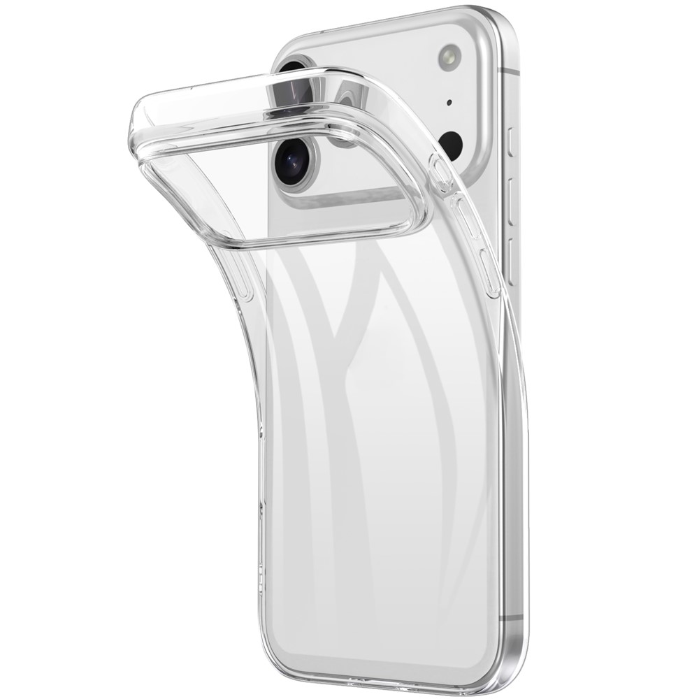 Läpinäkyvä sormenjälkiä hylkivä TPU-suojakuori puhelimelle iPhone 18 Pro Max / 17 Pro Max