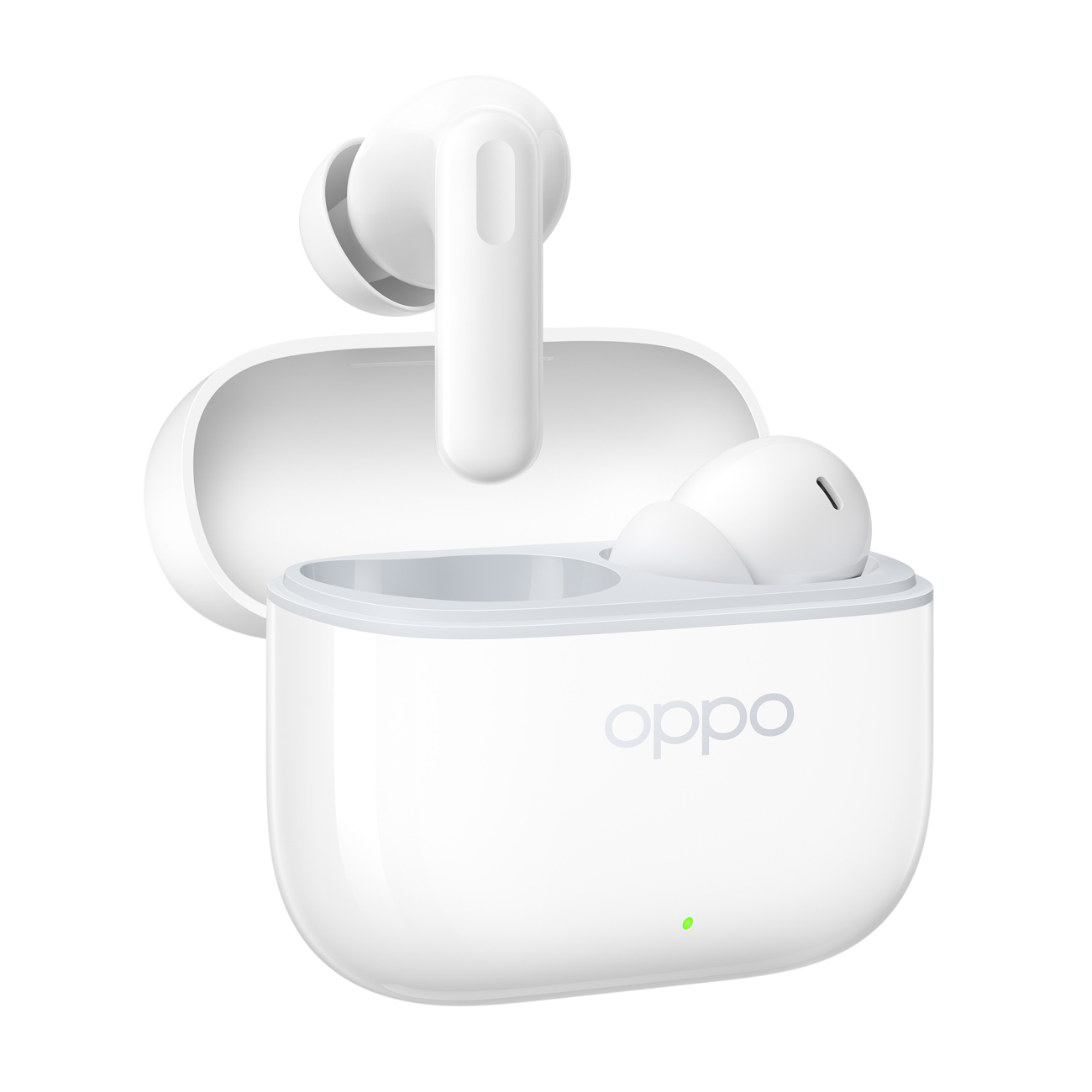 OPPO täysin langattomat kuulokkeet Buds3 Pro Bluetooth, korvansisäiset, mikrofoni, lasitevalkoinen, langaton
