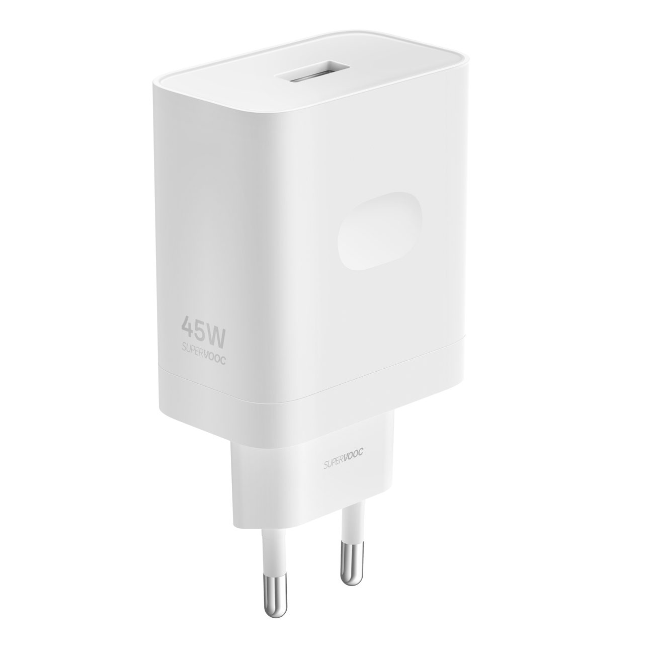 Oppo VCB4JBEH -seinälaturi, 45 W, USB-A – valkoinen