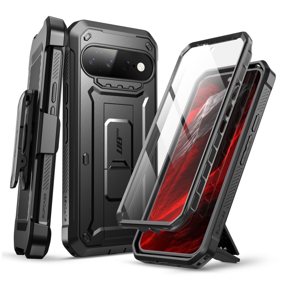 Supcase Unicorn Beetle Pro  Google Pixel 11 Pro XL kuori, musta