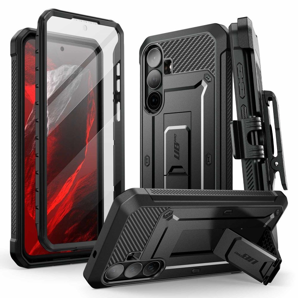 Supcase Unicorn Beetle Pro  Samsung Galaxy S26 FE kuori, musta