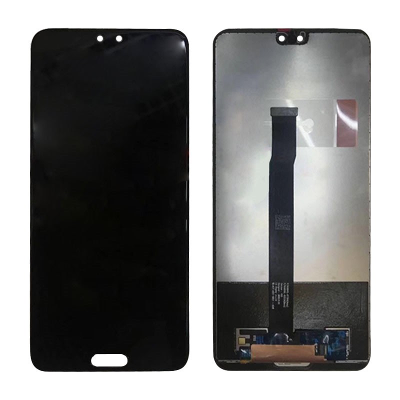 Alkuperäinen LCD-näyttö mallille Huawei P20, kosketuspaneelilla, musta