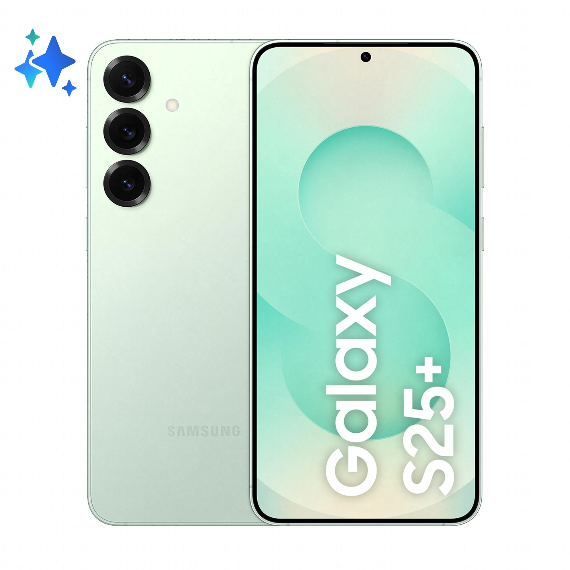 SAMSUNG Galaxy S25+ -älypuhelin, 256 GB, vihreä, SM-S936B