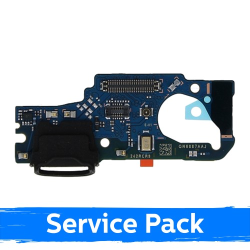 Latausliitin puhelimelle Samsung M556 M56, taipuisa kaapeli, Plata (Service Pack)