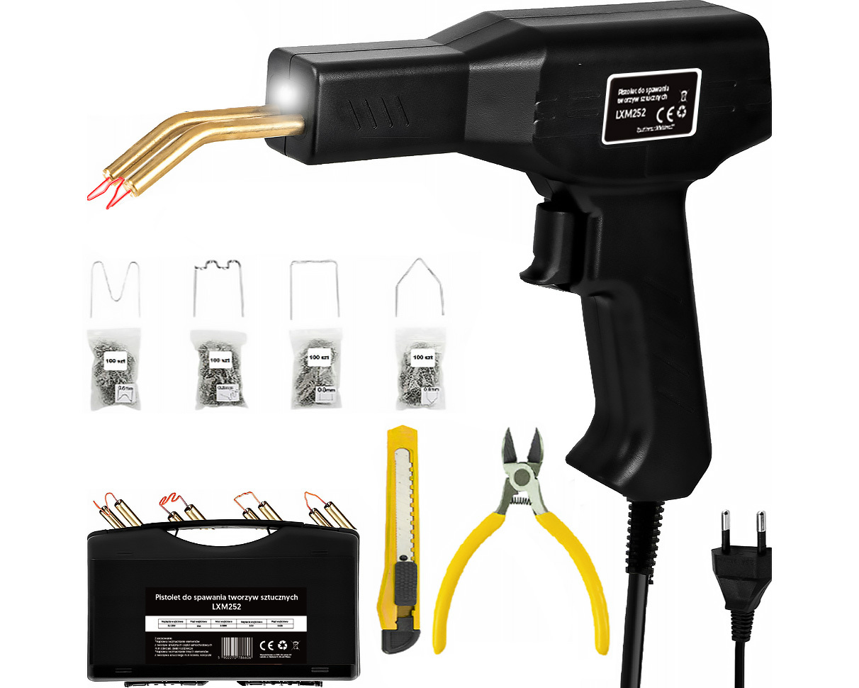 Welding gun for plastics (plastic) + 800 staples