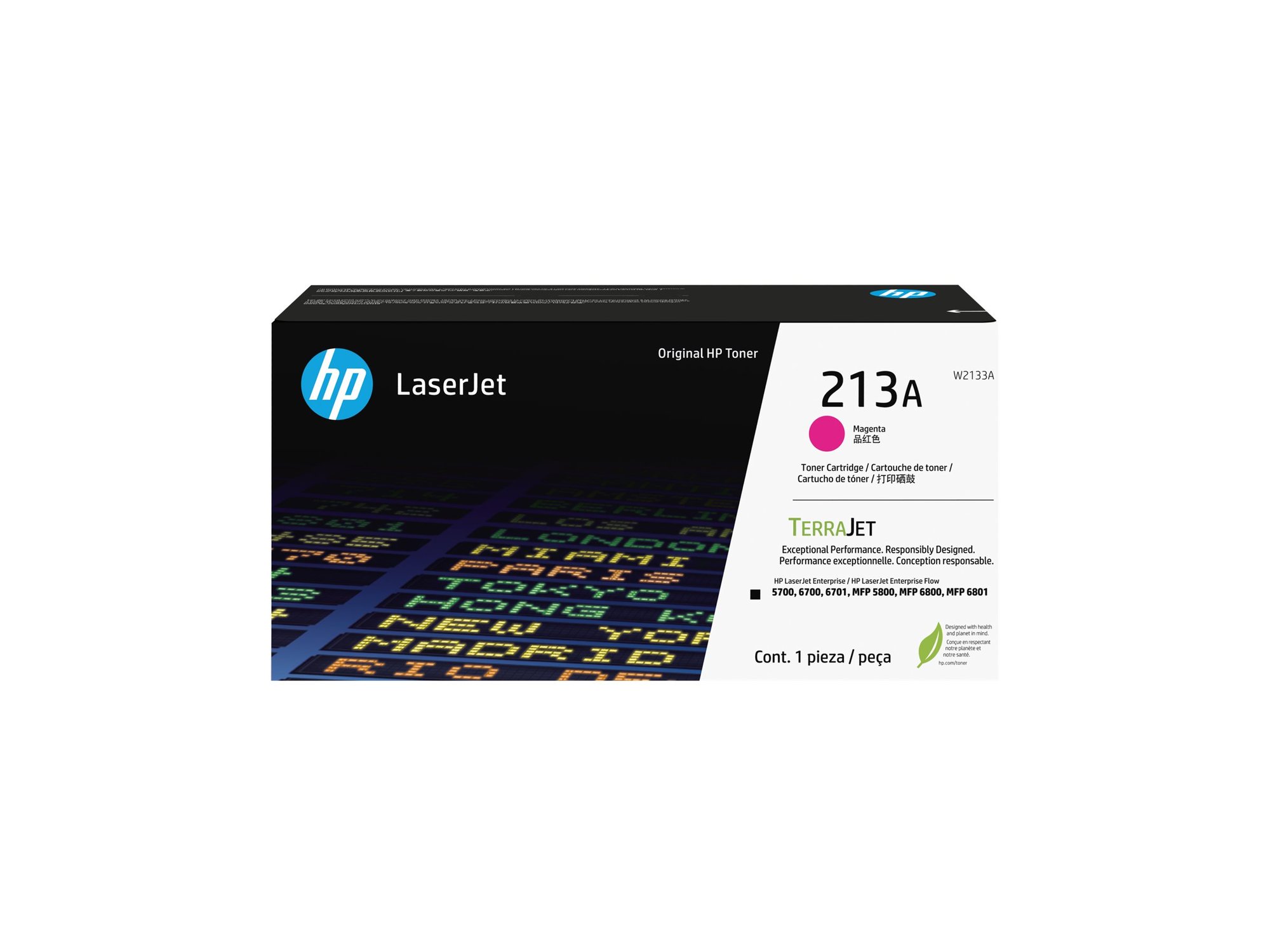 HP 213A W2133A Original LaserJet magenta värikasetti