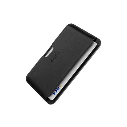 Musta FIXED MagWallet Slim MagSafe -lompakko