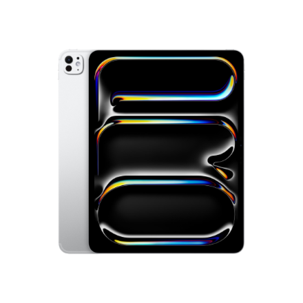 Apple iPad Pro Wi-Fi + Cellular 13 " Silver OLED, Ultra Retina XDR 2752 x 2064 pixels Apple M5 16 GB 2000 GB 3G 4G 5G Wi-Fi Front camera 12 MP Rear camera 12 MP Bluetooth 6 iPadOS USB-C charging cable