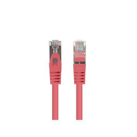 Lanberg Patchcord CAT.6 FTP 0.5M fluke passed 10-pack, Red PCF6-20CC-0050-R