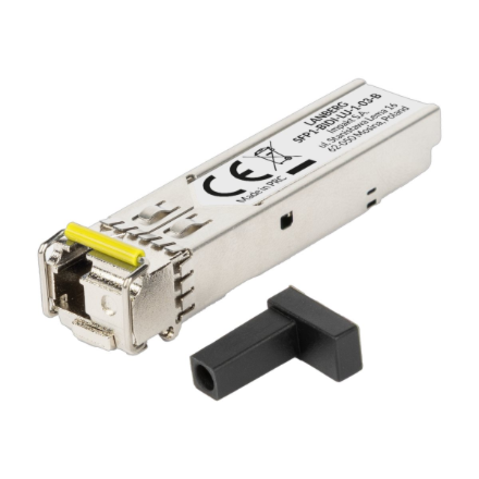 Lanberg SFP-moduuli, BIDI, 1 GB/s Gigabit, 1550/1310 nm, LC/UPC B, enintään 3 km