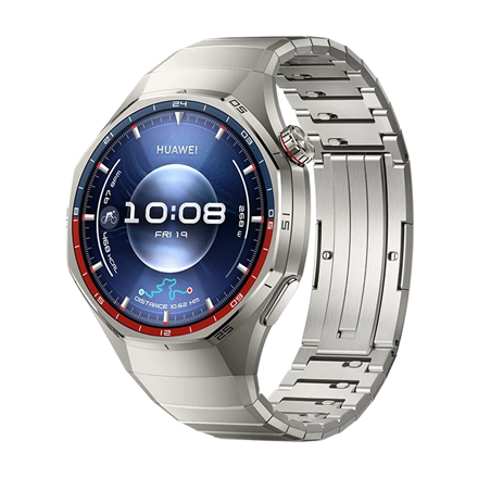 Huawei WATCH GT 6 Pro Titanium -älykello, 46 mm, 1,47 tuuman AMOLED, GPS, vedenkestävä