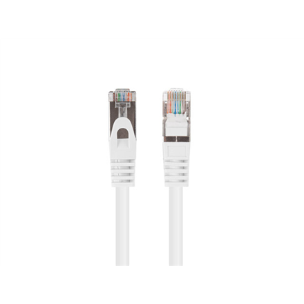 Lanberg Patchcord CAT.6 FTP 0.25M fluke passed 10-pack, White PCF6-20CC-0025-W