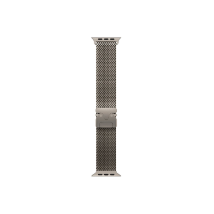 Apple Milanese Loop 49 mm -kelloranneke, luonnontitaani, koko Large