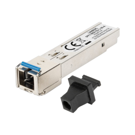 Lanberg SFP-moduuli, BIDI, 1 GB/s Gigabit, 1310/1550 nm, SC/UPC A, enintään 20 km