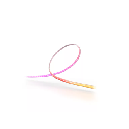 65 tuuman liukuvärillinen LED-nauha Philips Hue Play Gradient Light Strip EU, liukuväri- ja valkoinen valo RGBICW, Bluetooth, Zigbee