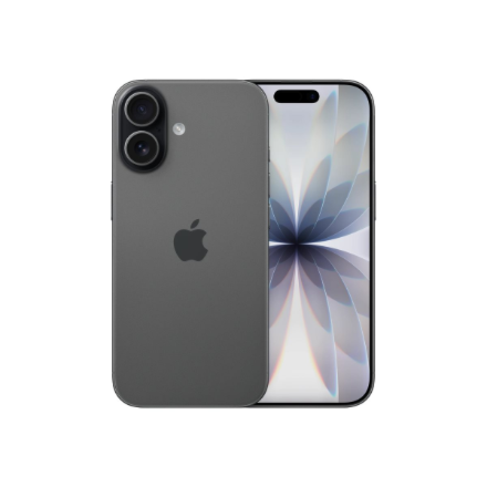 Apple iPhone 17 6,3" -älypuhelin, musta, OLED 2622 × 1206, A19, 8 GB RAM, 512 GB, Dual SIM/Nano SIM, 5G, 48 MP pääkamera ja 48 MP toissijainen kamera, iOS 26