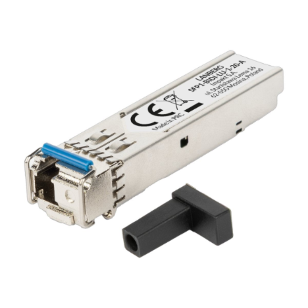Lanberg SFP-moduuli, BIDI, 1 GB/s Gigabit, 1310/1550 nm, LC/UPC A, enintään 20 km
