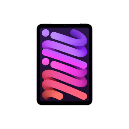 Tabletti Apple iPad Mini (A17 Pro), 8,3 tuuman Liquid Retina, 2266 × 1488, 128 Gt, Wi-Fi, 12 MP:n etukamera, 12 MP:n takakamera, Bluetooth 5.3, iPadOS, violetti