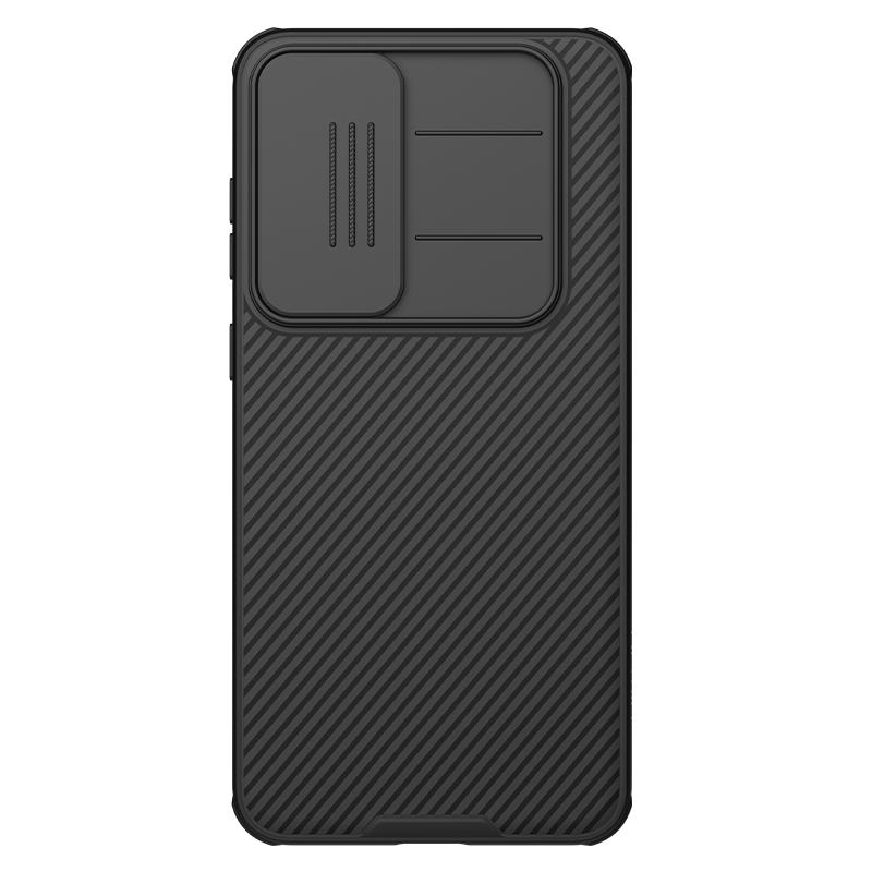 Nillkin CamShield Pro -suojakuori Samsung S25 FE -puhelimelle, musta
