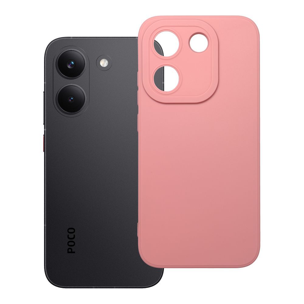 Puuterinroosa Matt 2.0 suojakuori Poco X8 Pro 5G -puhelimelle