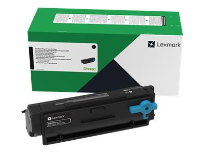 Alkuperäinen Lexmark 55B2H0E yrityskäyttöön tarkoitettu värikasetti, musta, riittoisa