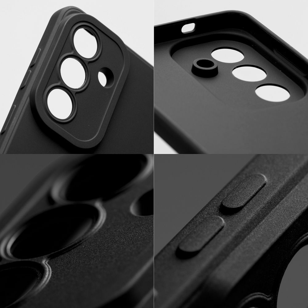 Musta Matt 2.0 suojakuori Oppo Reno 16 5G -puhelimelle
