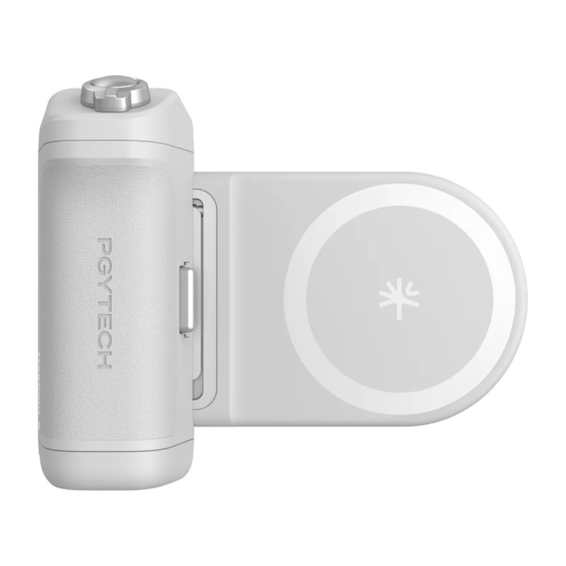 Harmaa PGYTech MagCam 2 -kamerakahva iPhone- ja Android-laitteille