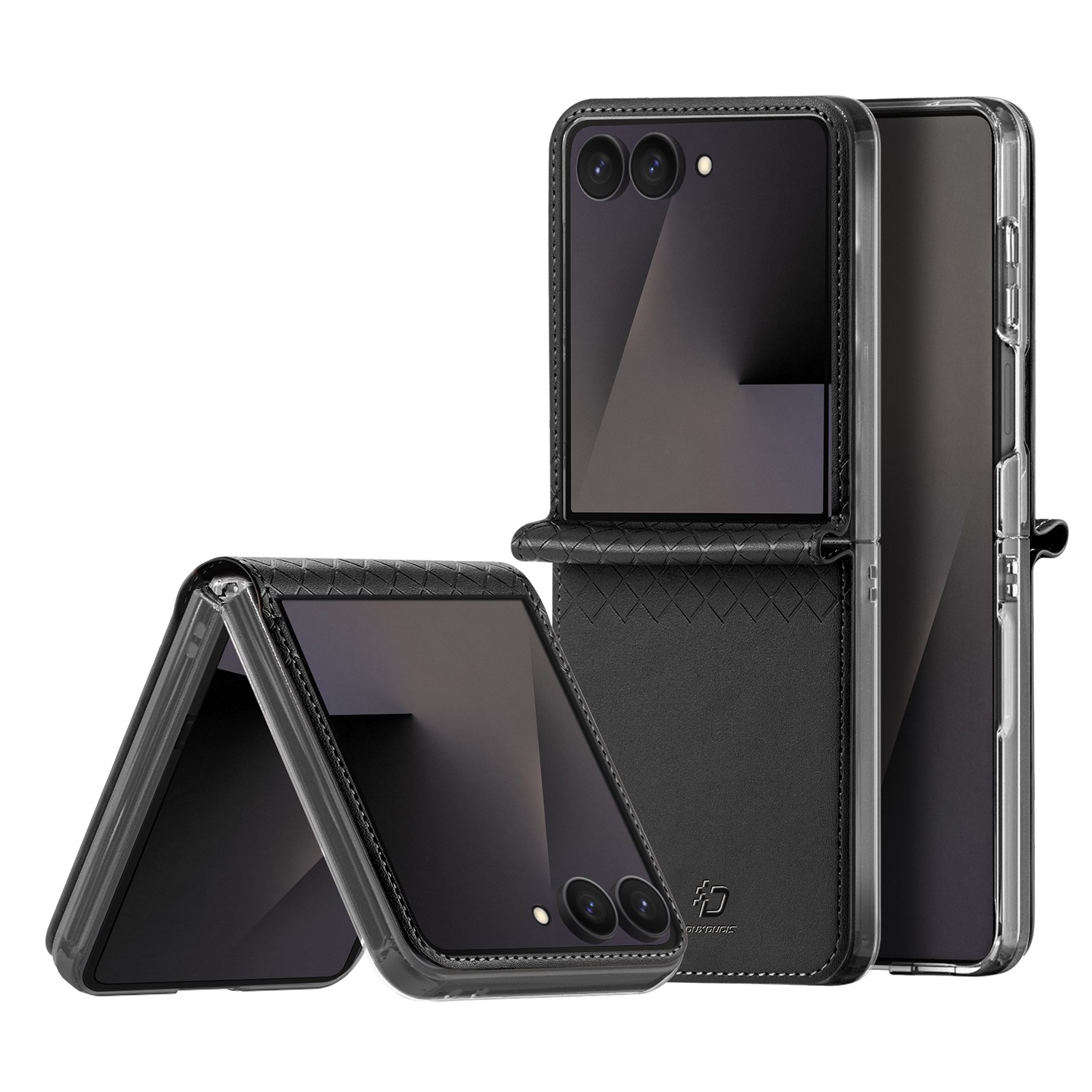 DUX DUCIS BRIL -suojakuori SAMSUNG Z Flip 8, musta