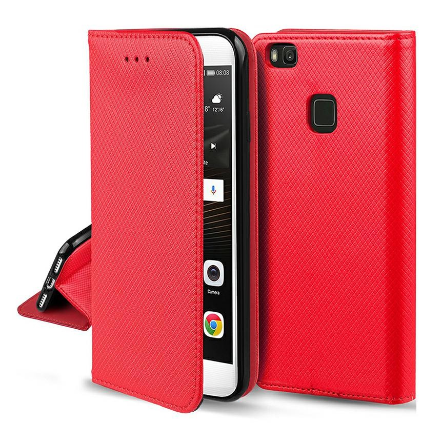 Punainen Smart Magnet -kuori Xiaomi Redmi 17 4G/5G -puhelimelle