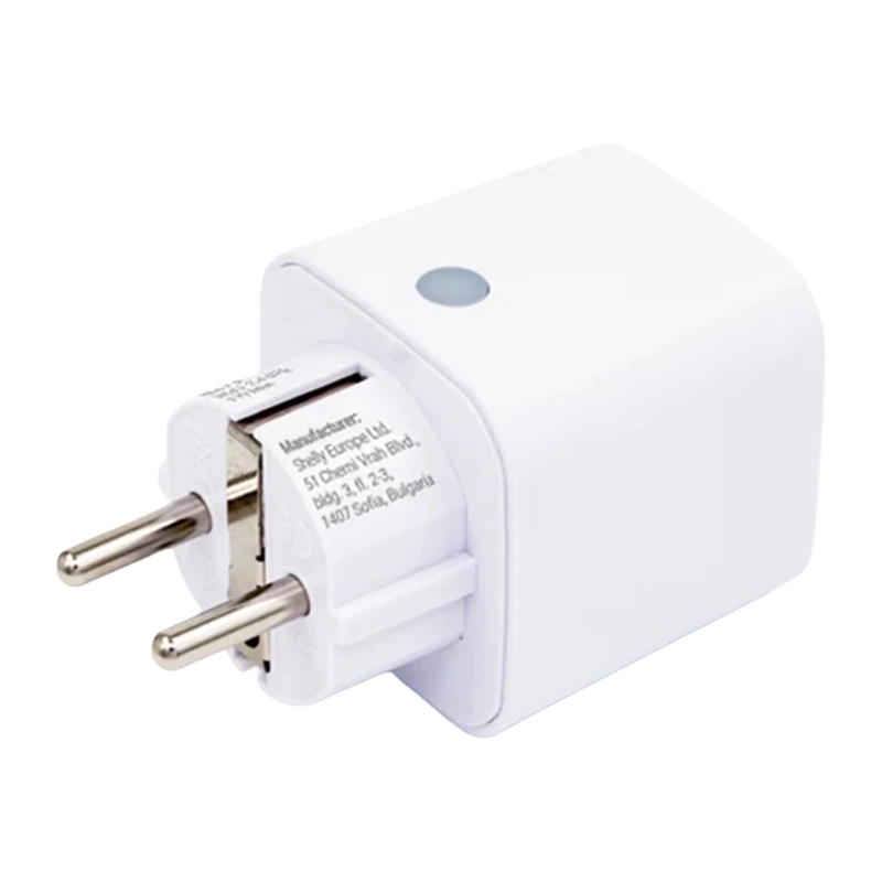 Shelly Plug M Gen3 – Wi-Fi-älypistorasia energiankulutuksen mittauksella, valkoinen (FG3800238073602)