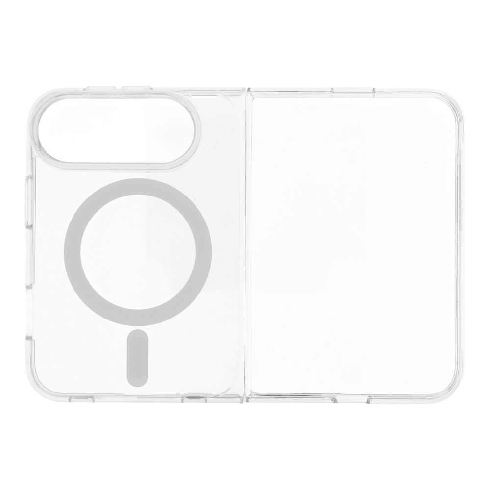 Läpinäkyvä Clear Mag Cover (MID) suojakuori iPhone Duo -puhelimelle, MagSafe-yhteensopiva