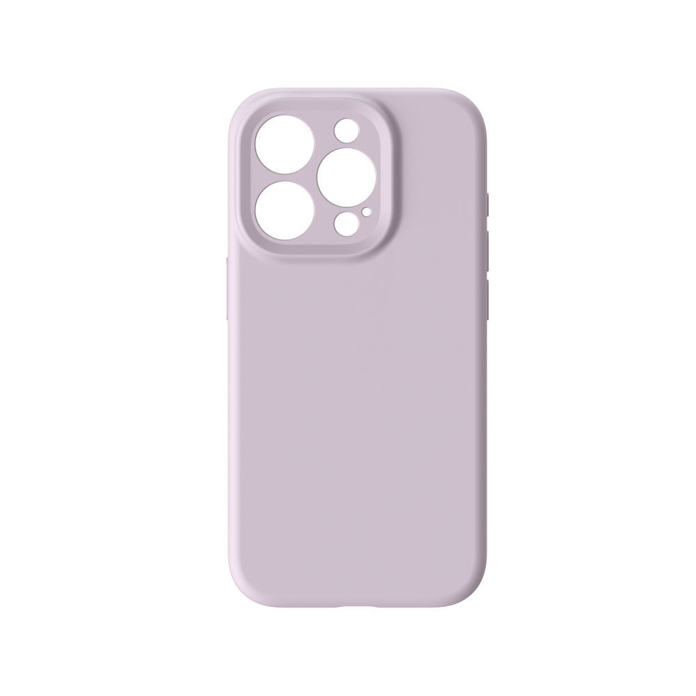 MagSafe-yhteensopiva Forcell F-Protect Rubber Premium -suojakuori iPhone 15 Pro -puhelimelle, malvanvärinen