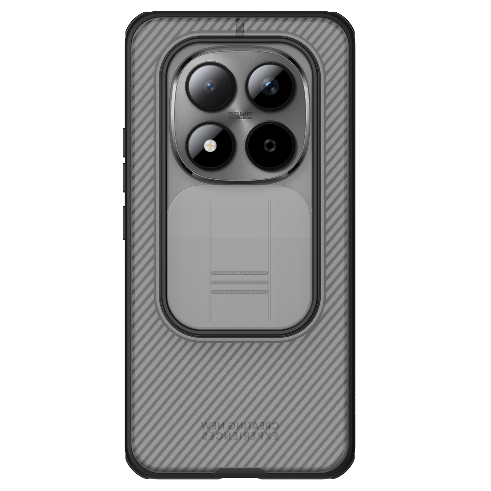 Nillkin CamShield Pro suojakuori Xiaomi Redmi Note 15 Pro+ 5G/Poco M8 Pro 5G läpinäkyvä musta