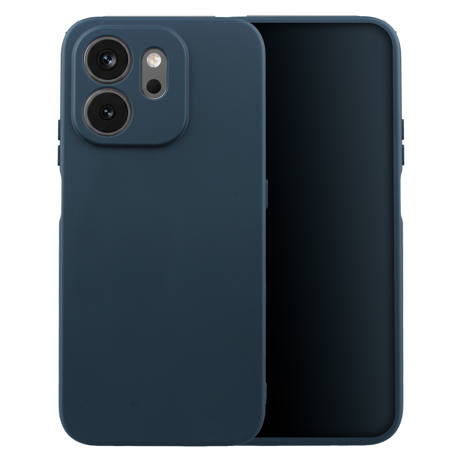 Silicon case for Honor 600 Smart dark blue