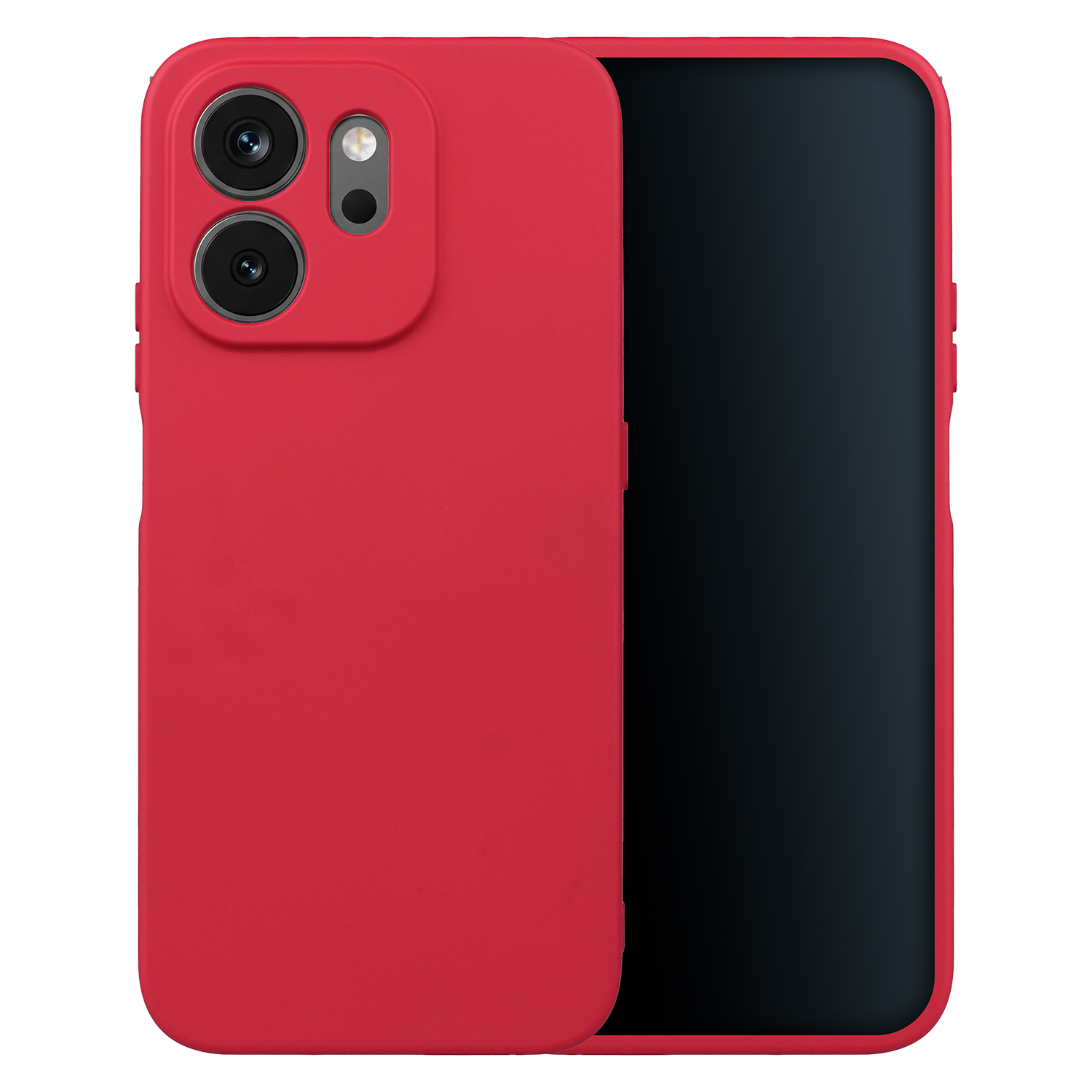 Silicon case for Honor 600 Smart red