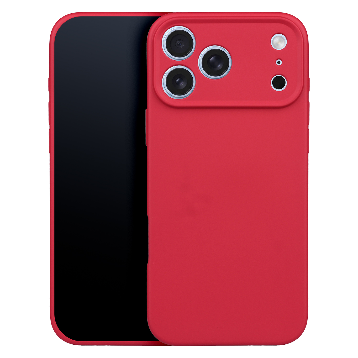 Silicon Box Suojakuori iPhone 17 Pro 6,3 punainen
